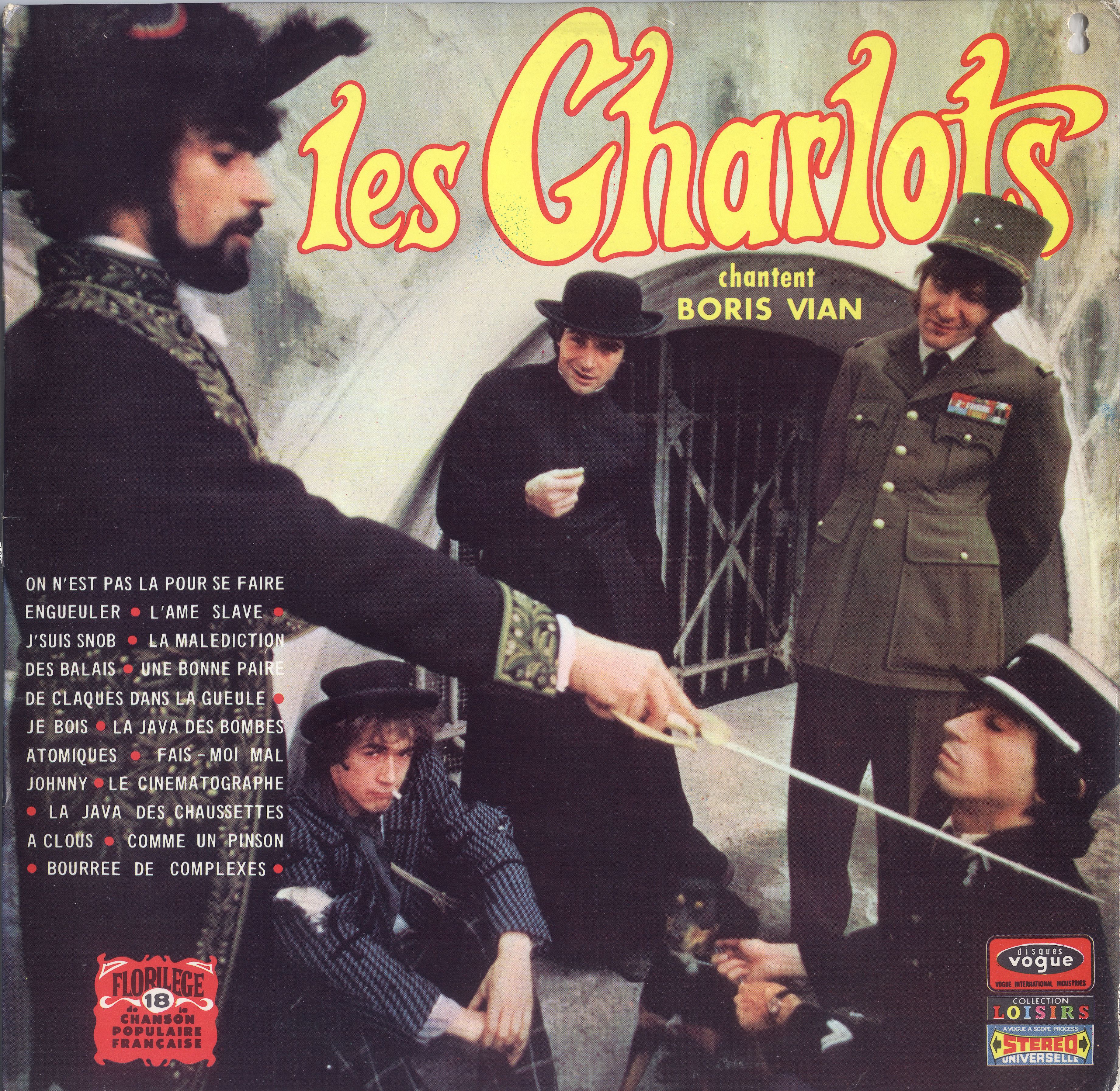 Les Charlots chantent Boris Vian - Boris Vian et Les Charlots