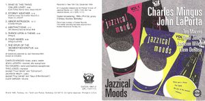 Jazzical Moods, Volume 1