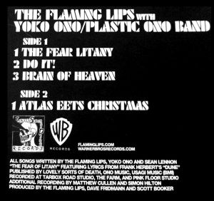 The Flaming Lips with Yoko Ono Plastic Ono Band (EP)