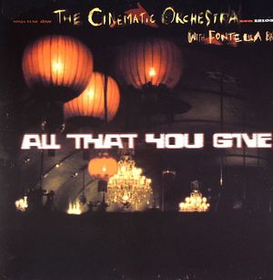 All That You Give (Single)