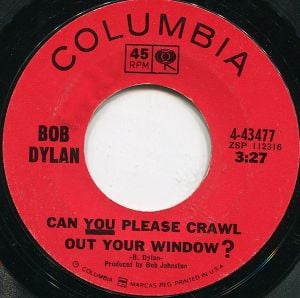 Can You Please Crawl Out Your Window? / Highway 61 Revisited (Single)