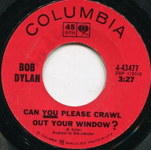 Can You Please Crawl Out Your Window? / Highway 61 Revisited (Single)