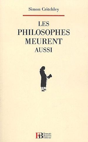 Les philosophes meurent aussi