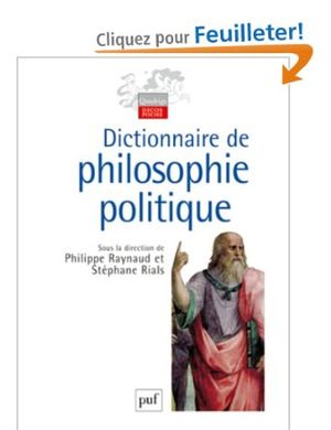 Dictionnaire de philosophie politique