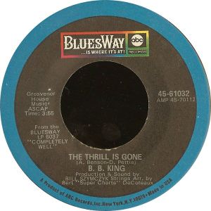 The Thrill Is Gone / You're Mean (Single)