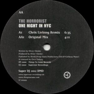 One Night in NYC (Single)