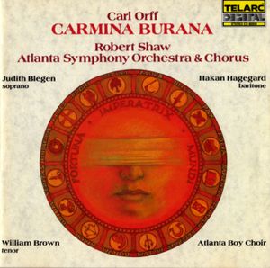 Carl Orff: Carmina Burana / Paul Hindemith: Symphonic Metamorphosis