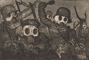 Le peintre Otto Dix