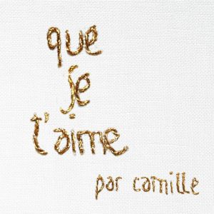 Que je t'aime (Single)