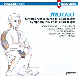 Sinfonia Concertante in E-flat major / Symphony no. 39 in E-flat major