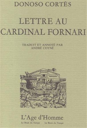Lettre au Cardinal Fornari