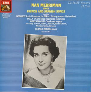 Nan Merriman Sings French and Spanish Songs