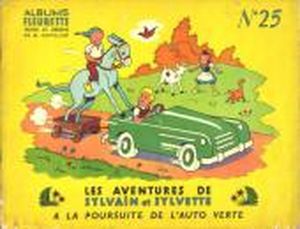 À la poursuite de l'auto verte - Sylvain et Sylvette (Fleurette), tome 25