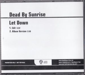 Let Down (Single)