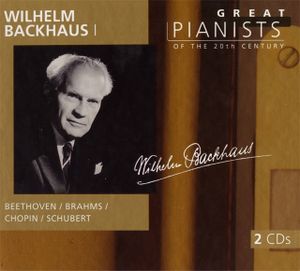 Great Pianists of the 20th Century, Volume 8: Wilhelm Backhaus I