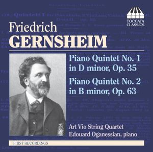 Piano Quintet no. 1 in D minor, op. 35 / Piano Quintet no. 2 in B minor, op. 63