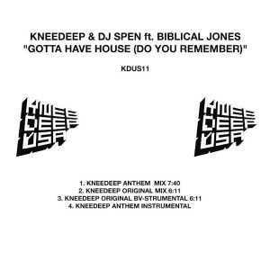 Gotta Have House (Do You Remember) (Knee Deep BV-Strumental)