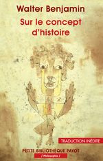 Couverture Sur le concept d'histoire Couverture Sur le concept d'histoire