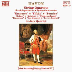String Quartets: "Emperor" / "Fifths" / "Sunrise"