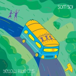 Yellow Blue Bus