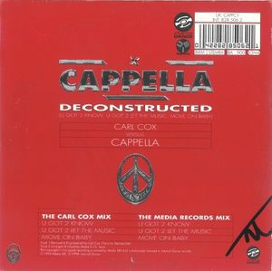 Cappella Deconstructed (The Carl Cox mix)