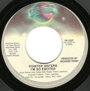 I’m So Excited (Single)