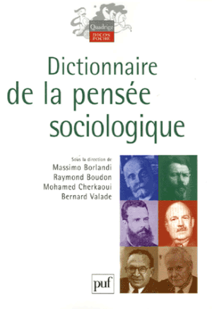 Dictionnaire de la pensée sociologique