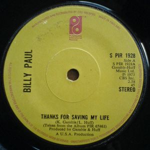 Thanks for Saving My Life (Single)
