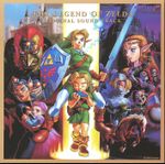 Pochette The Legend of Zelda: Ocarina of Time Sound Track CD (OST)
