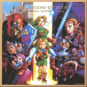The Legend of Zelda: Ocarina of Time Sound Track CD (OST)