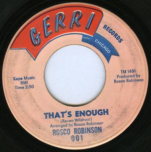 That's Enough (Single)