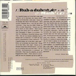 Rub a Dub Style (Single)