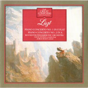 The Great Composers, Volume 12: Liszt - Piano Concerto no. 1 in E flat / Piano Concerto no. 2 in A