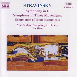 Symphony in C / Symphony in Three Movements / Symphonies of Wind Instruments
