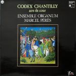 Pochette Codex Chantilly / Ballades et rondeaux