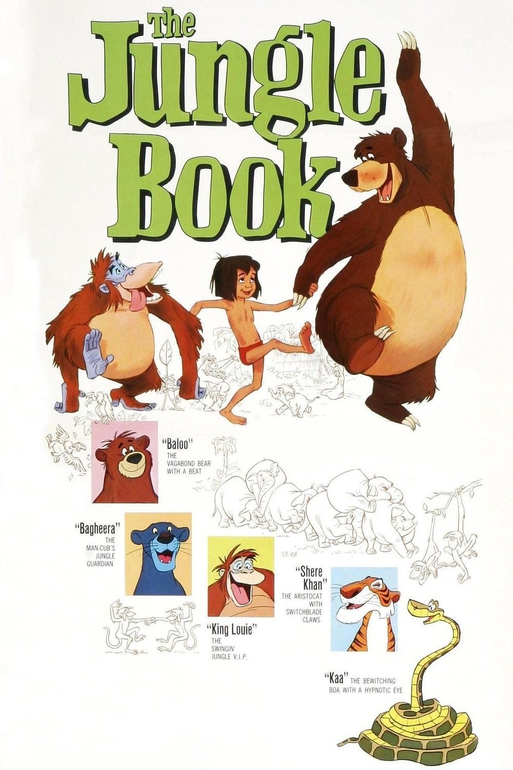 Le Livre De La Jungle Film 1967 Affiches, posters et images de Le Livre de la jungle (1967)
