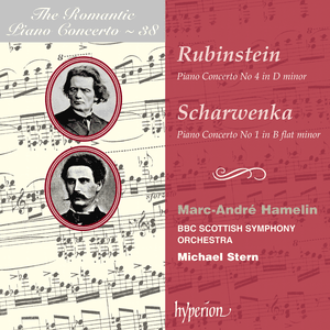 The Romantic Piano Concerto, Volume 38: Rubinstein: Piano Concerto no. 4 in D minor / Scharwenka: Piano Concerto no. 1 in B-flat