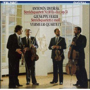 Dvořák: Streichquartett Nr. 10 Es-dur, op. 51 / Verdi: Streichquartett e-moll
