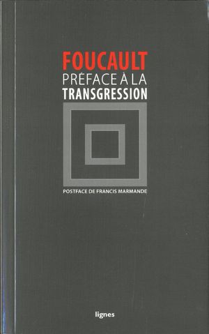 Préface à la transgression