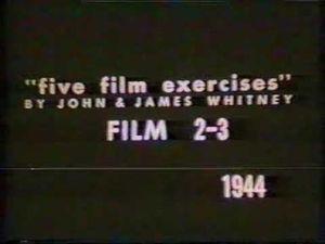 Five Film Exercise