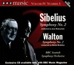 Pochette BBC Music, Volume 4, Number 3: Sibelius: Symphony no. 2 / Walton: Symphony no. 2