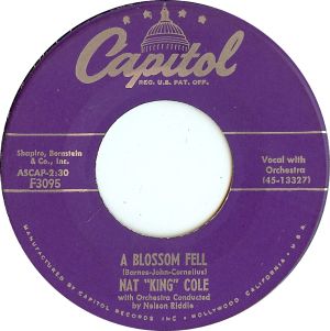 A Blossom Fell / If I May (Single)