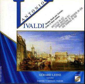 Musique Sacrée pour Contralto, Cordes et Basse Continue : Motteto RV 633 / Stabat Mater RV 621 / Introduzione al miserere RV 638