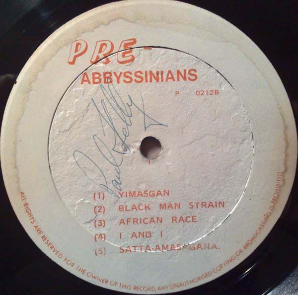 Satta Massagana The Abyssinians SensCritique