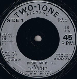 Missing Words (Single)