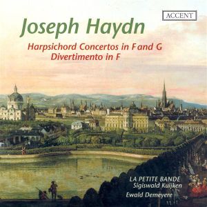 Harpsichord Concertos in F and G / Divertimento in F