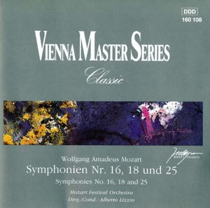 Symphonies nos. 16, 18 and 25