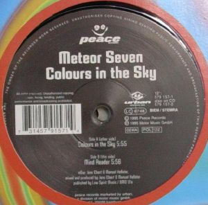 Colours in the Sky (Single)