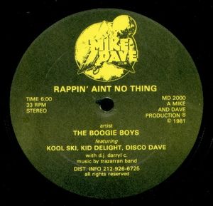 Rappin' Aint No Thing (Single)