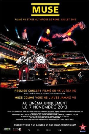 Muse - Concert filmé au Stade Olympique de Rome